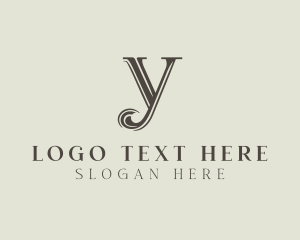 Classic Stylish Letter Y Logo