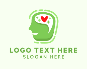 Therapy - Heart Mental Health logo design