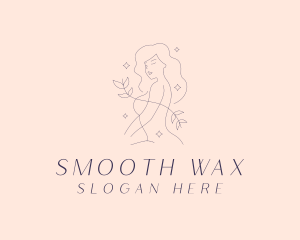 Naked Waxing Salon logo design