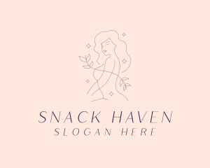 Naked Waxing Salon logo design