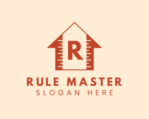 Ruler - Ruler House Real Estate logo design