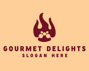 Street Food Grill logo design