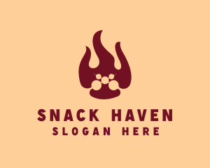 Street Food Grill logo design