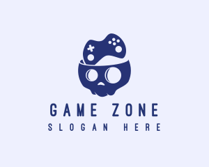 Game Skull Console logo design