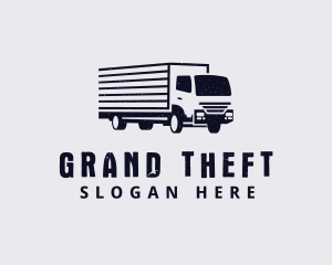 Shipment - Moving Cargo Trucking logo design