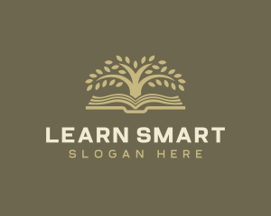 Educational - Educational Book Tree logo design