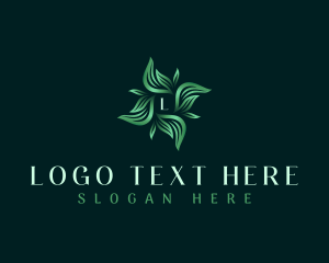 Leaf - Leaves Wreath Wellness logo design