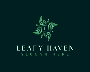 Leaves - Leaves Wreath Wellness logo design