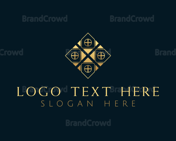 Luxury House Tile Logo