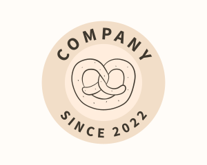 Baker - Pretzel Bread Bakery logo design