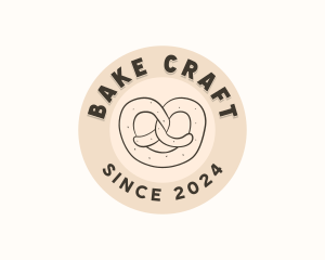 Pretzel Bread Bakery logo design