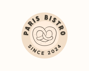 Pretzel Bread Bakery logo design