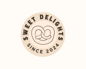 Pretzel Bread Bakery logo design