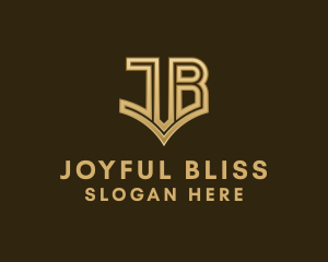 Generic Letter JB Business logo design