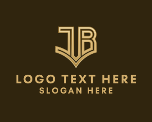 Monogram - Generic Letter JB Business logo design