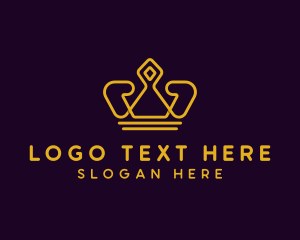 Kingdom - Regal Crown Royalty logo design