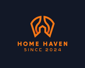 Housing - Wrench Spanner House logo design