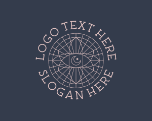 Astrology - Mystic Bohemian Eye logo design