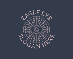 Mystic Bohemian Eye logo design