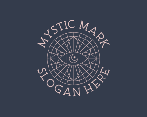 Mystic Bohemian Eye logo design