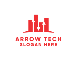 Arrow - Business Graph Arrows logo design