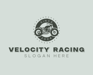 Motorbike Racing Vehicle logo design