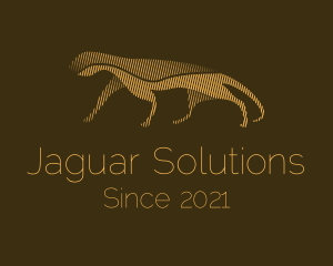 Jaguar - Minimalist Wild Jaguar logo design