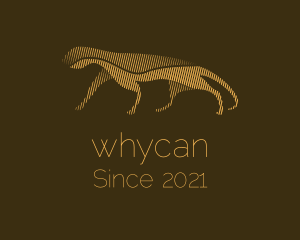 Species - Minimalist Wild Jaguar logo design