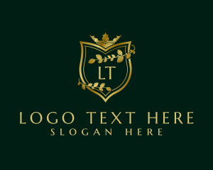 Heraldry - Luxury Crown Crest logo design