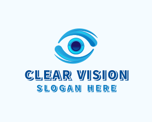 Ophthalmologist - Eye Vision Optometry logo design