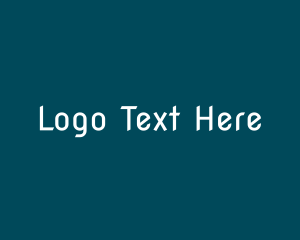 Facebook - White Sharp Wordmark logo design