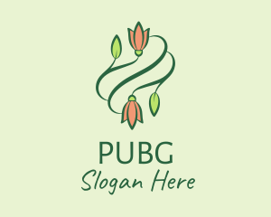 Elegant Tulip Flowers  Logo