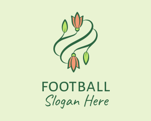 Elegant Tulip Flowers  Logo