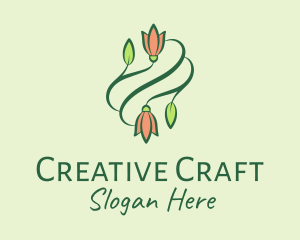 Bloom - Elegant Tulip Flowers logo design