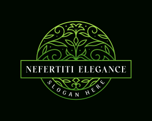 Elegant Garden Floral logo design