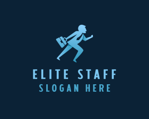 Hire - Working Employee Career logo design