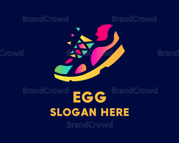 Cool Sneaker Shoes Logo