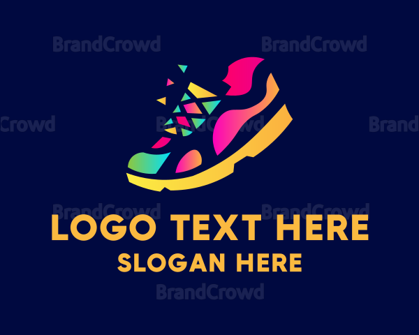 Cool Sneaker Shoes Logo