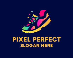 Cool Sneaker Shoes logo design