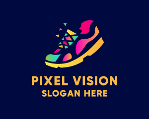 Cool Sneaker Shoes logo design