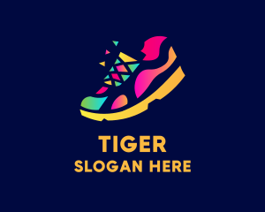 Athlete-shoes - Cool Sneaker Shoes logo design