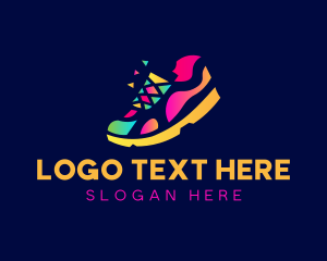 Fashion Shoes - Cool Sneaker Shoes logo design