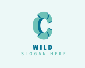 Marketing - Modern 3D Letter C Company logo design