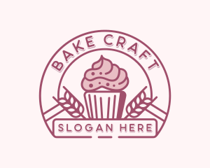 Cupcake Dessert Bakery  logo design