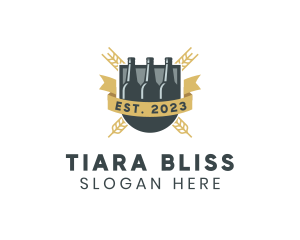 Beer Bottle Pub logo design