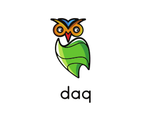 Jungle - Owl Leaf Cocoon logo design