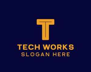 Digital Tech Network  logo design