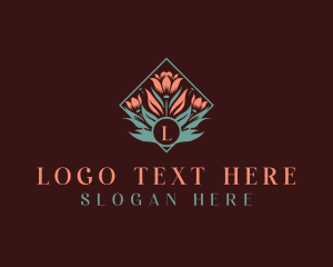 Flower Elegant Florist logo design