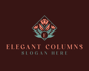 Flower Elegant Florist logo design