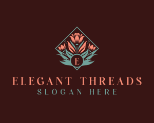 Flower Elegant Florist logo design